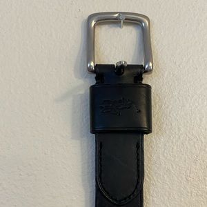 Polo Ralph Lauren Black Leather Belt
